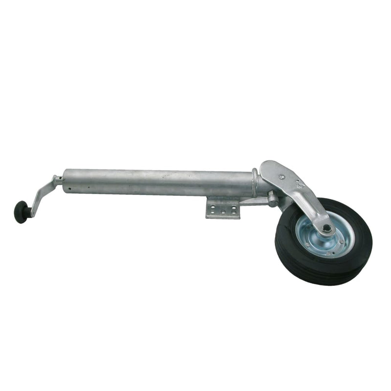 Load image into Gallery viewer, Carpoint aanhangwagenkrik met rubberen wiel 200x60 mm 250 kg
