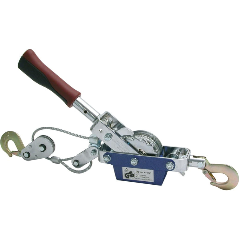 Load image into Gallery viewer, Carpoint Handlier met kabel draagbaar 800 kg chroom

