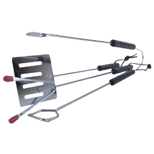 Basic bbq gereedschapset 3-delig