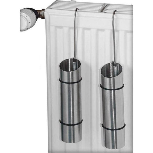 Excellent houseware waterverdampingsbakje rvs set a 2st. 20x5cm