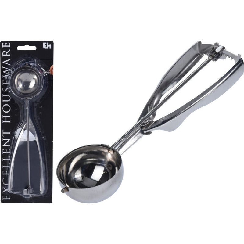 Load image into Gallery viewer, Excellent houseware ijsboltang oliebollenlepel rvs 5,5 cm
