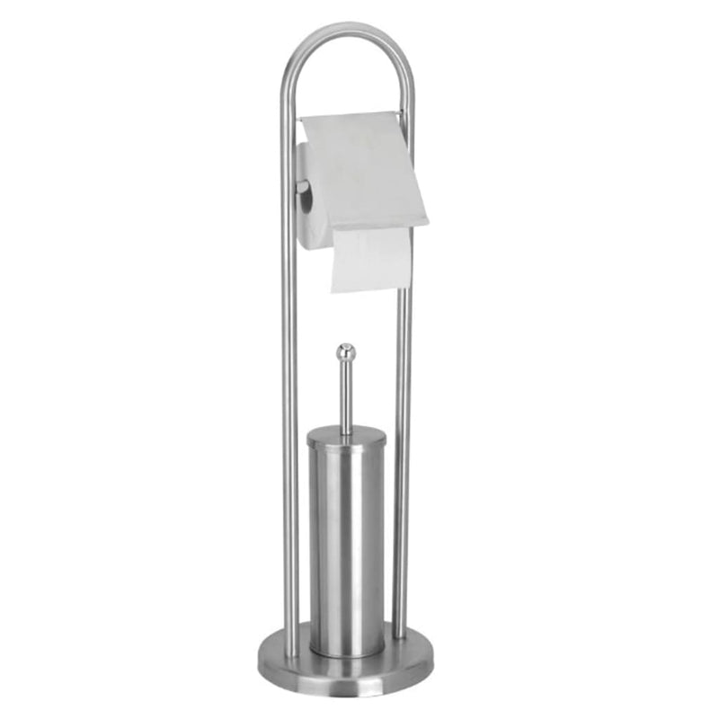 Load image into Gallery viewer, Excellent houseware houseware toiletrolhouder met toiletborstel staand 80 cm
