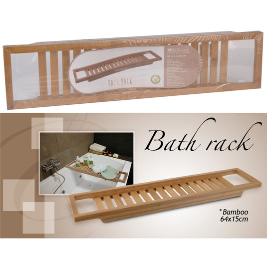 Bathroom solutions bamboe badrek 64x15 cm