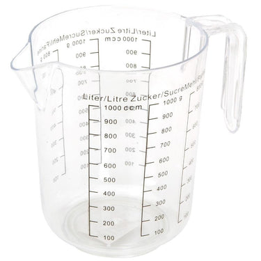 Basic transparante maatbeker 1l