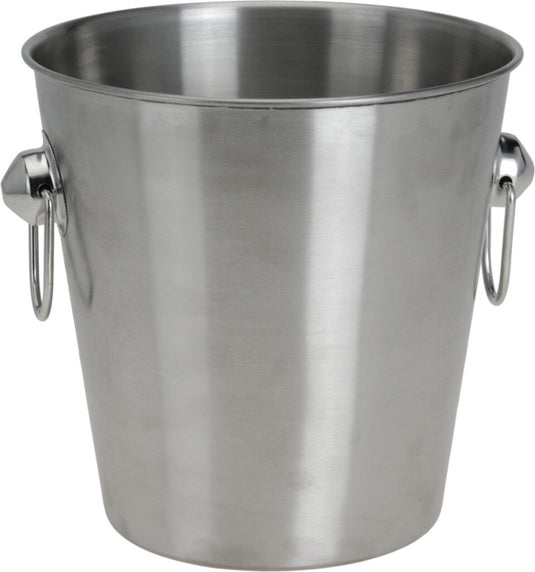Excellent houseware champagnekoeler ijsemmer 3l zilver rvs d20 cm
