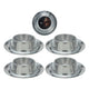 Excellent houseware eierdopset 4-delig rvs
