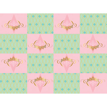 Haza witbaard tafelkleed princess party