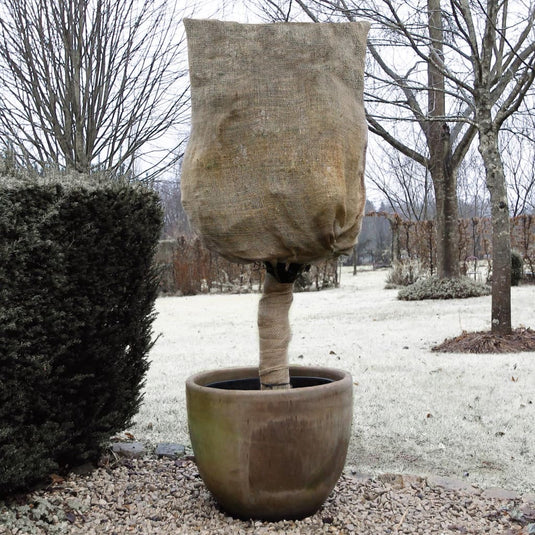 Nature winterhoes 230 g m² 0,75x1 m jute l