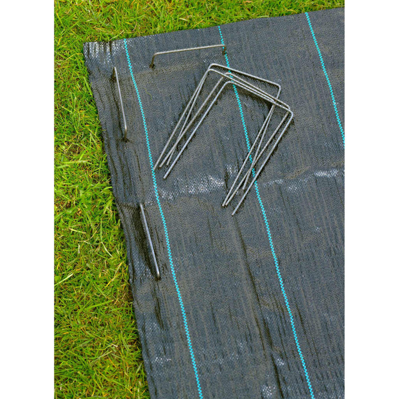 Load image into Gallery viewer, Nature worteldoekpennen 10 st 12x20 cm metaal
