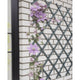 Nature tuinlatwerk 50x150 cm pvc antracietkleurig