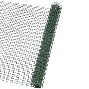 Nature tuinscherm vierkant gaas 5x5 mm 1x3 m groen
