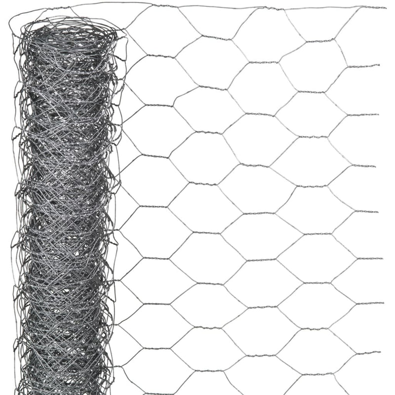 Load image into Gallery viewer, Nature gaas zeshoekig 0,5x2,5 m 25 mm gegalvaniseerd staal
