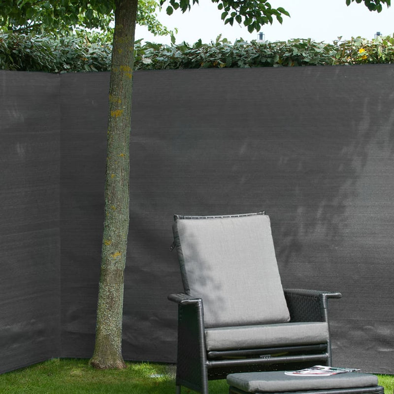 Load image into Gallery viewer, Nature tuinscherm 1,2x5 m pe antraciet

