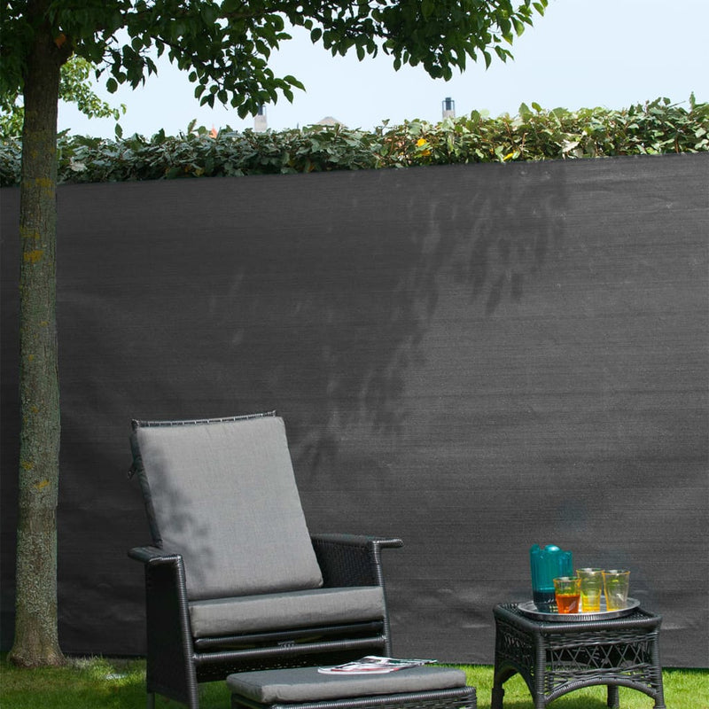 Load image into Gallery viewer, Nature tuinscherm 1,2x5 m pe antraciet
