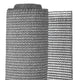 Nature - schermgaas - 1 x 3m - grijs - met bevestiging-set