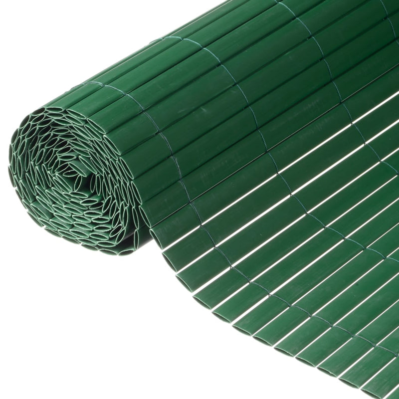 Load image into Gallery viewer, Nature tuinscherm dubbelzijdig 1,5x3 m pvc groen
