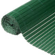 Nature tuinscherm dubbelzijdig 1,5x3 m pvc groen