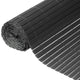 Nature tuinscherm dubbelzijdig 1,5x3 m pvc antraciet