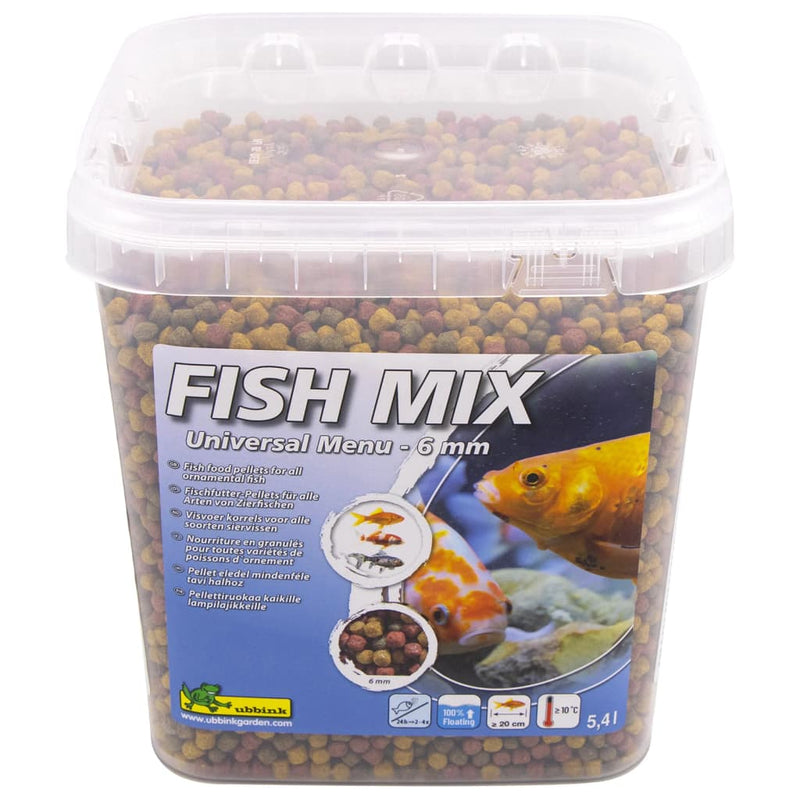 Load image into Gallery viewer, Ubbink visvoer fish mix universal menu 6 mm 5,4 l
