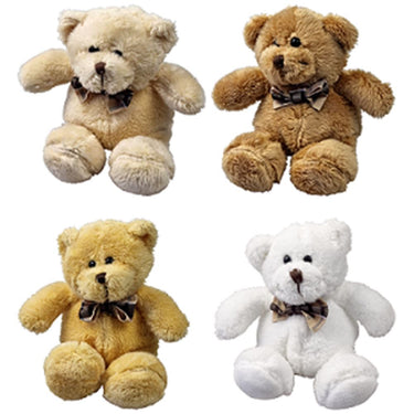 Knuffels beren. 4 ass. 12 cm. (in polyba
