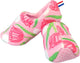 Pantoffels tulpen print. maat 39-41.
