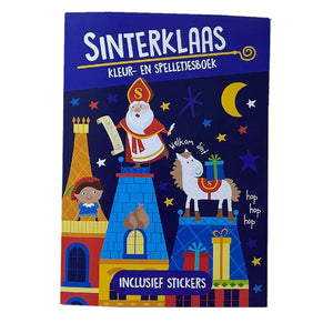 Basic sinterklaas kleur -en activiteitenboek