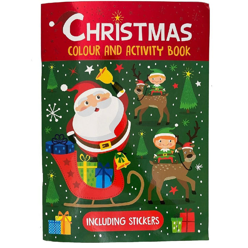 Load image into Gallery viewer, Wins Holland Kleuren Activiteitenboek A4 Kerst
