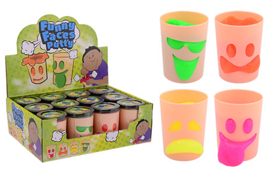 Johntoy funtoy funny face putty