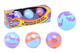 Johntoy bouncing planeten putty 3 stuks in doos