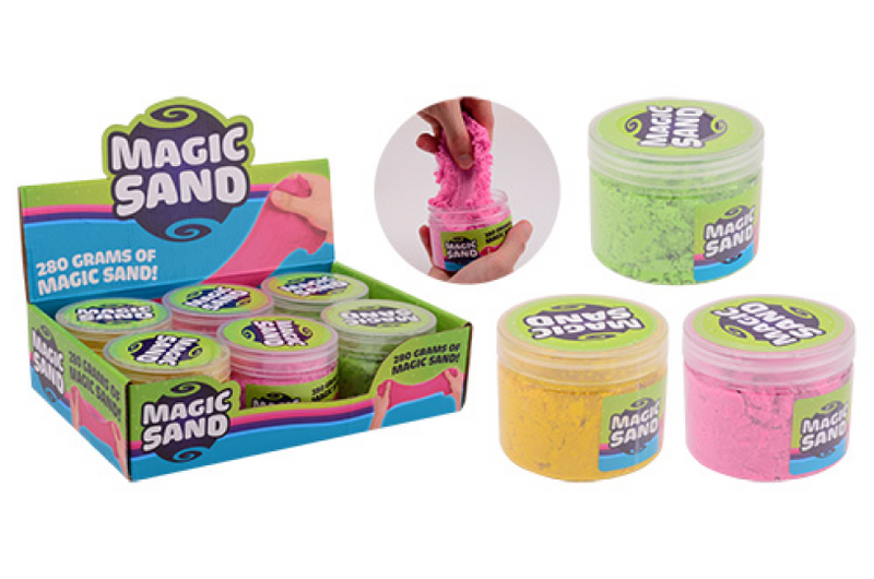 ギャラリービューアに画像をロードする, Johntoy magisch zand in display assorti
