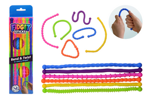 Johntoy anti-stres fidget twisters 6 stuks in doos