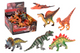 Johntoy animal world dinosaurussen in display + - 17cm