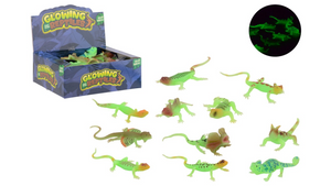 Johntoy glow in the in the dark reptiel
