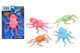 Johntoy animal world zee dieren dieren met stretchy ledematen 4 ass.