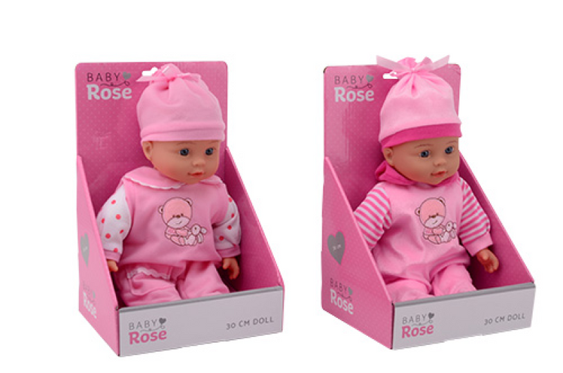 Chargez l'image dans la visionneuse de la galerie, Johntoy baby rose pop, 30cm
