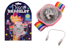 Johntoy oplaadbare pols disco armband