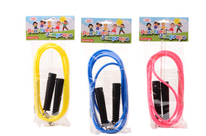 Johntoy outdoor fun parelmoer springtouw + - 2,20 mtr.