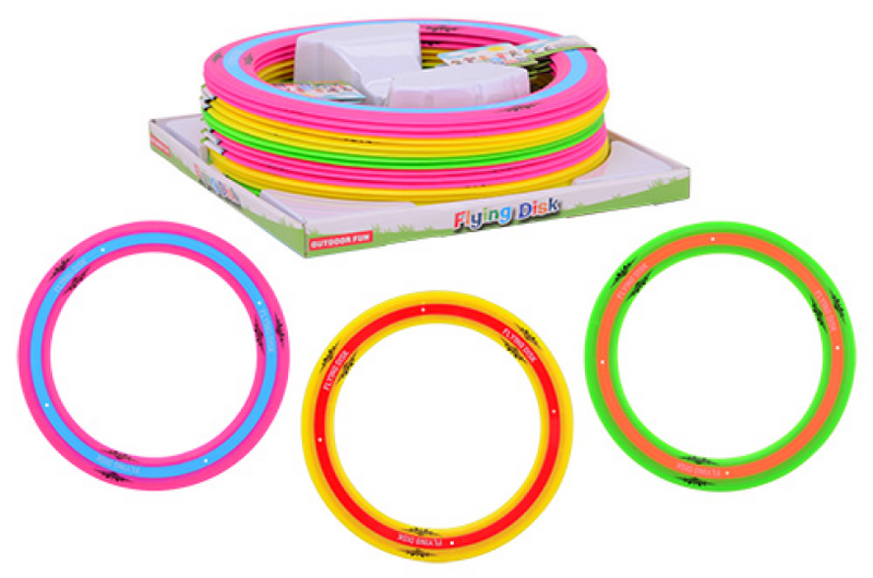 ギャラリービューアに画像をロードする, Johntoy outdoor fun frisbee 3 assorti
