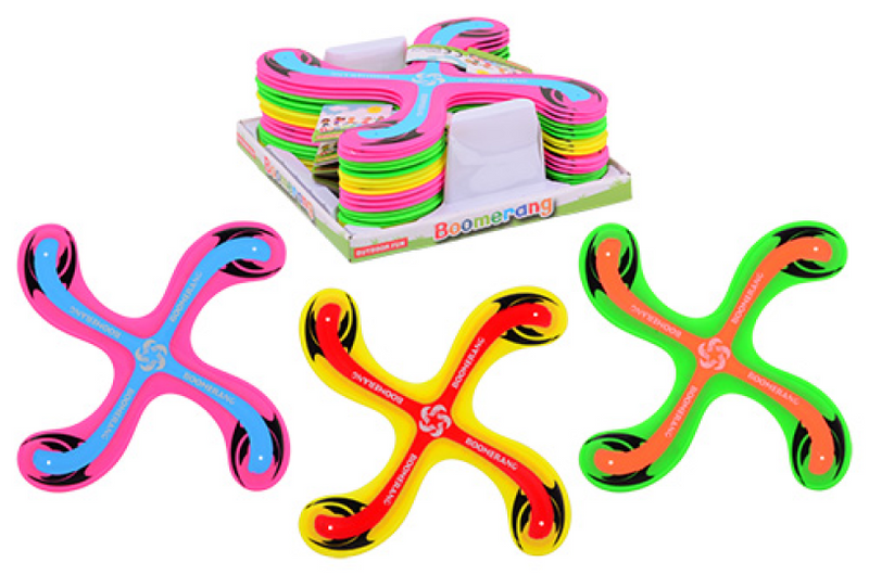 ギャラリービューアに画像をロードする, Johntoy outdoor fun boomerang 3 assorti
