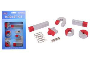 Johntoy science explorer magnetenset 6 magneten met accesoires