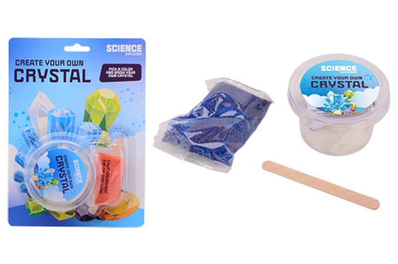 ギャラリービューアに画像をロードする, Johntoy science explorer maak je eigen kristal op kaart
