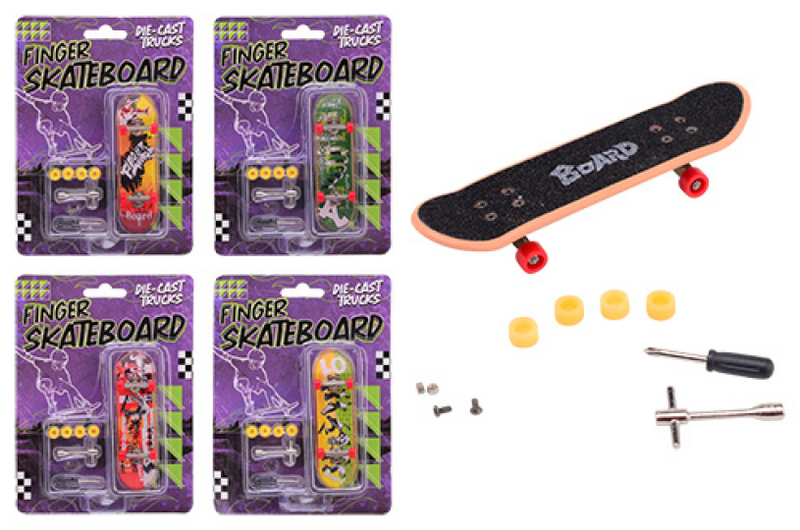 Afbeelding laden in galerijviewer, Johntoy vinger skateboard 4 assorti

