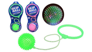Johntoy outdoor: skip bal met licht. 2 ass. 3+