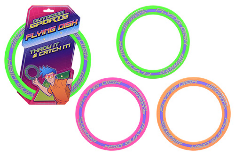 Afbeelding laden in galerijviewer, Johntoy outdoor sports frisbee op kaart 3 assorti
