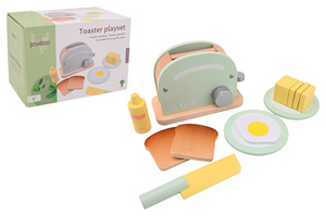 Joueco - houten toaster speelset