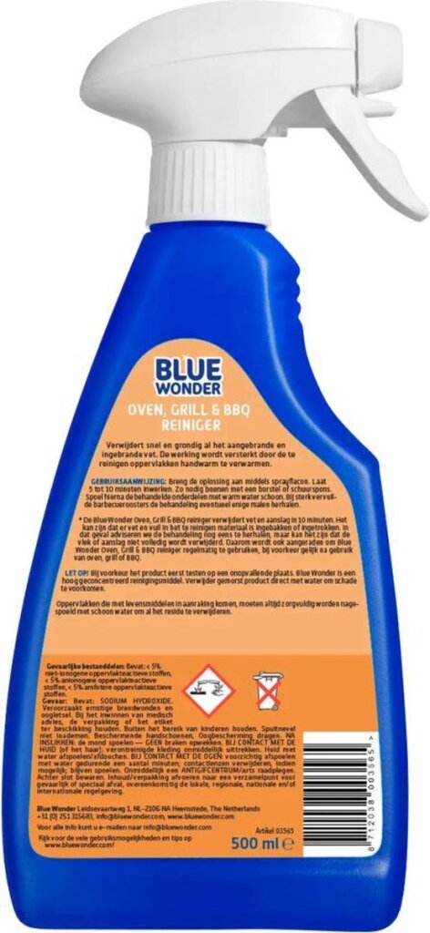 Load image into Gallery viewer, Blue wonder oven grill- en barbecue-reiniger spray
