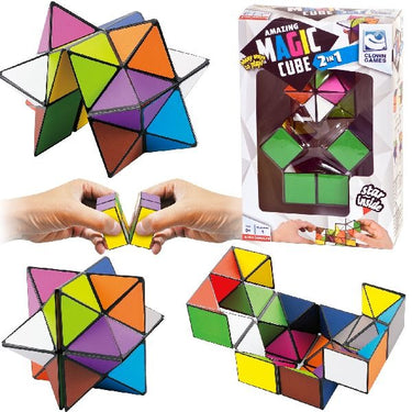 Clown games clown magic puzzel cube 2-in-1
