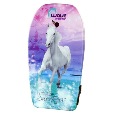 Wave breakers bodyboard met paarden print 83 cm