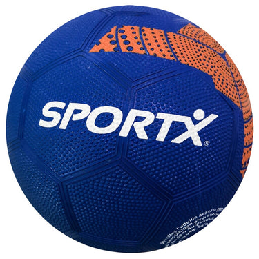 Sportx voetbal rubber orange triangle 360-380gr