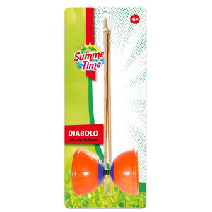 Summertime diabolo oranje blauw